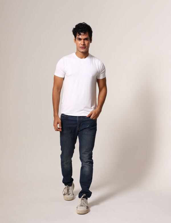 MEN Bamboo Fabrics Round Neck T-Shirts